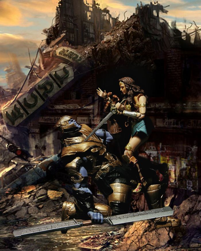 My 22 Miniature Action Scenes With Superhero Toys From DC And Marvel My 22 Miniature Action Scenes With Superhero Toys From DC And Marvel