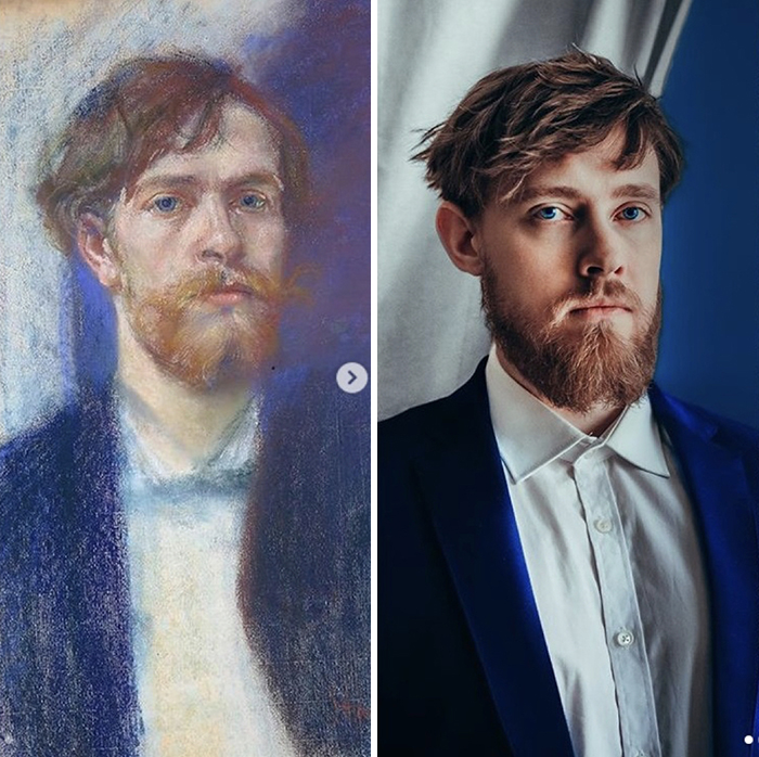 Stanisław Wyspiański, "Self-portrait", 1894