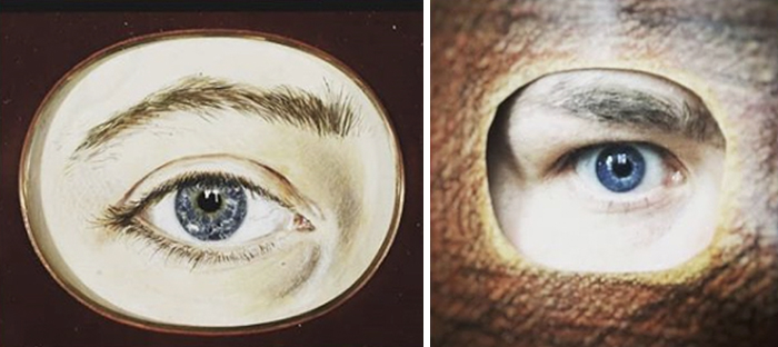 Right Eye / commemorative souvenir, 1850