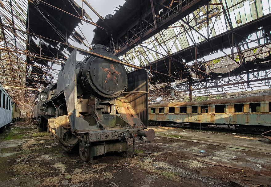 Train Graveyard