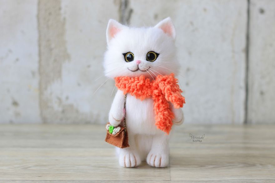Russian Artist Produces Kittens Made Of Wool So Cute You Will Want One