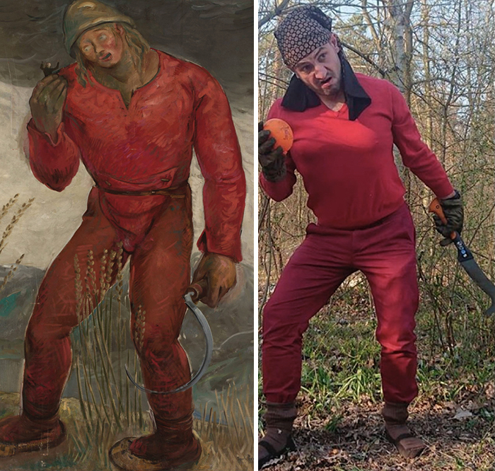 Tadeusz Pruszkowski, "Gulliver and the giant", 1915-1920