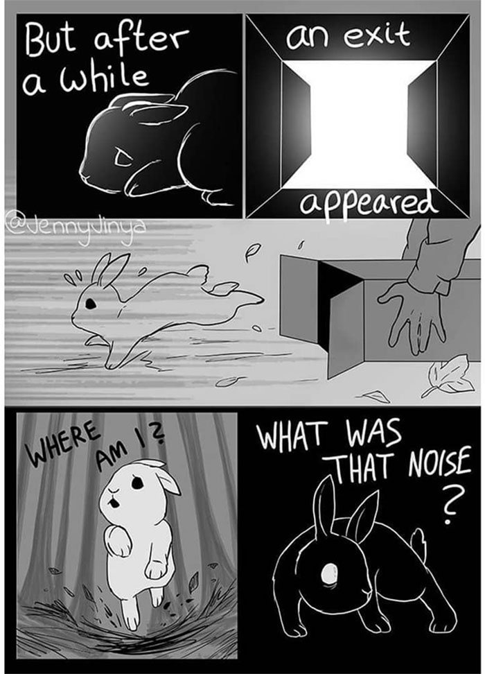 The Same Artist Who Made People Cry With Her ‘Good Boy’ And ‘Black Cat’ Comics Just Released A New One With A Bunny The Same Artist Who Made People Cry With Her ‘Good Boy’ And ‘Black Cat’ Comics Just Released A New One With A Bunny