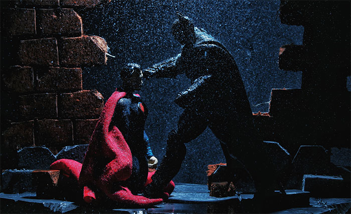 My 22 Miniature Action Scenes With Superhero Toys From DC And Marvel