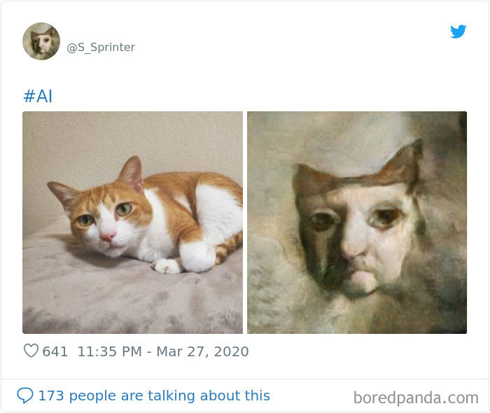 Renaissance Painting Of Cats Created By Ai Art Generator