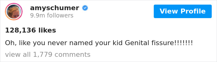 People Share Their Unfortunate Name Stories After Amy Schumer Changes Her Baby’s Name Because It Sounded Like “Genital”