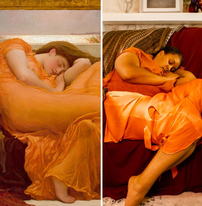 Fredric Leighton - Flaming June