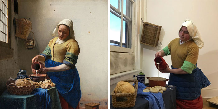 “The Milkmaid” Johannes Vermeer