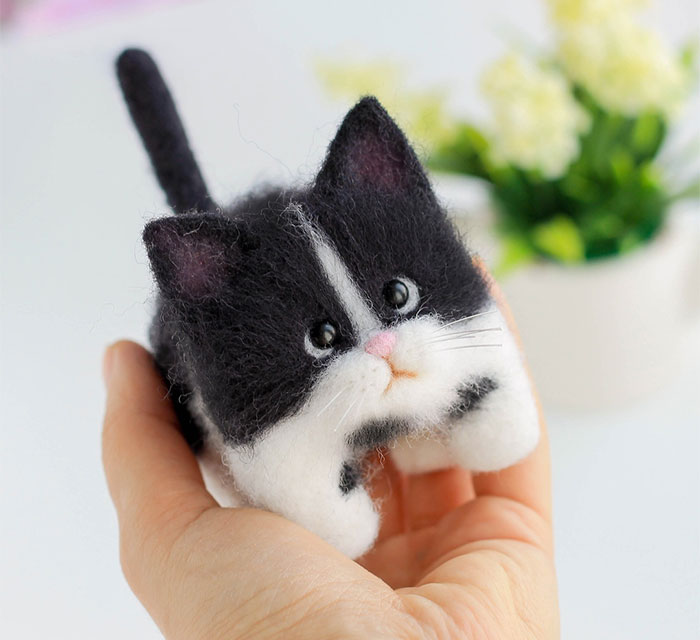 Russian Artist’s Felted Wool Animals Might Stun You With Their Cuteness (67 Pics)