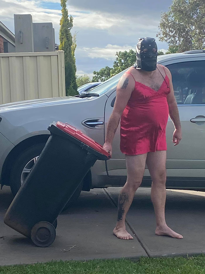 Australians-Dress-Up-Taking-Bins-Out