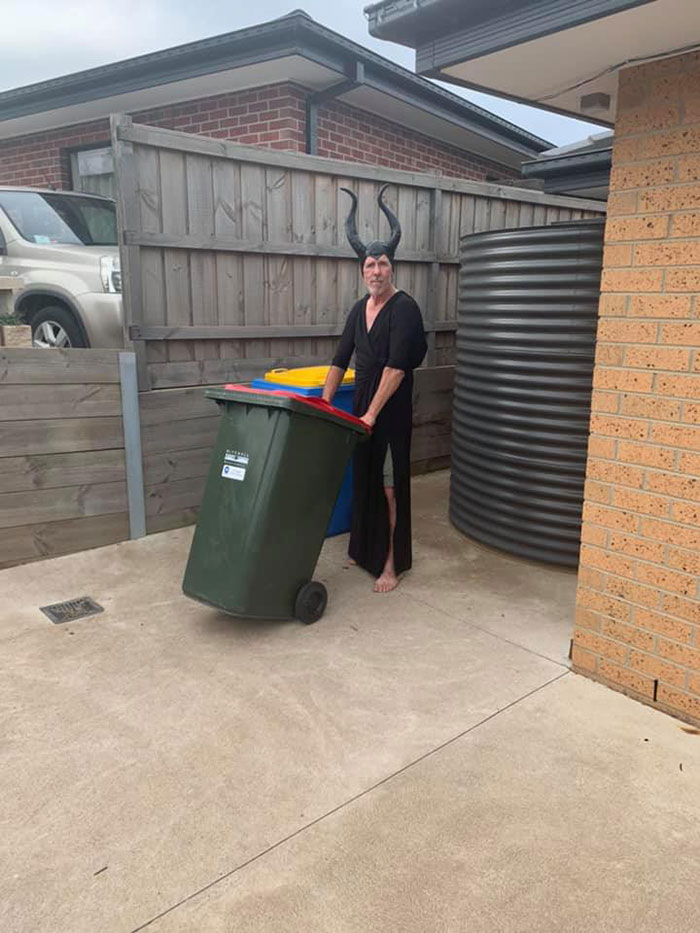 Australians-Dress-Up-Taking-Bins-Out