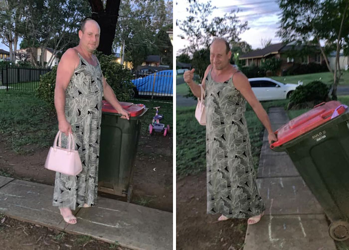 Australians-Dress-Up-Taking-Bins-Out