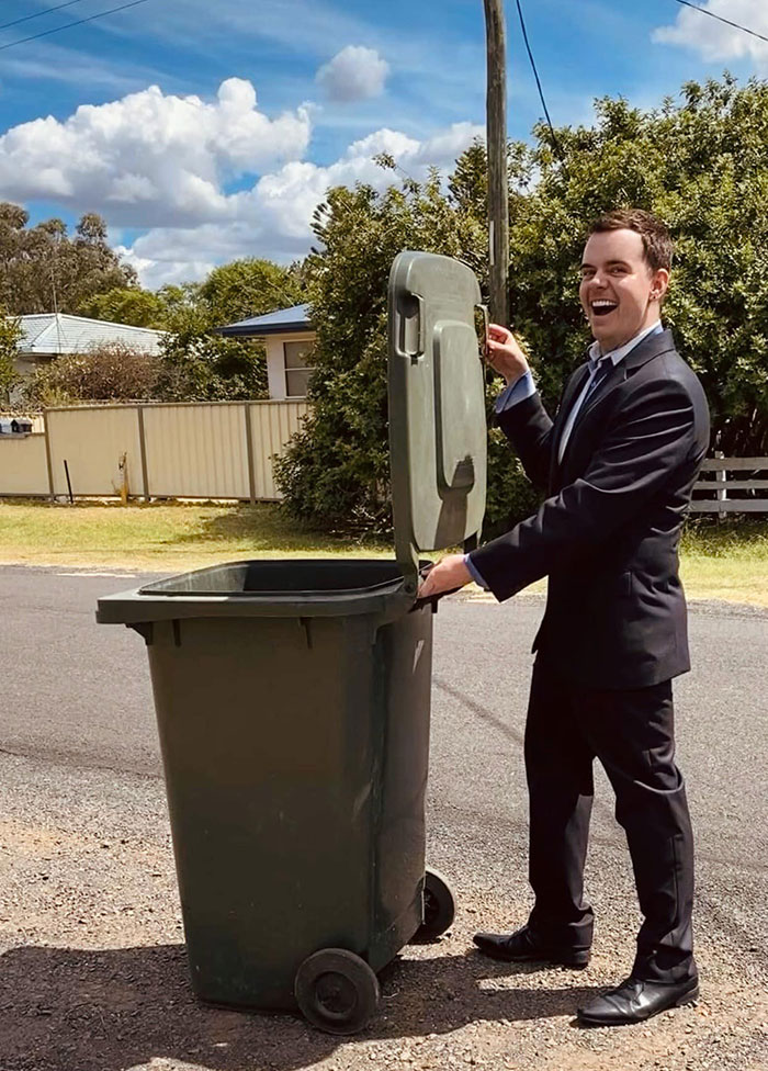 Australians-Dress-Up-Taking-Bins-Out