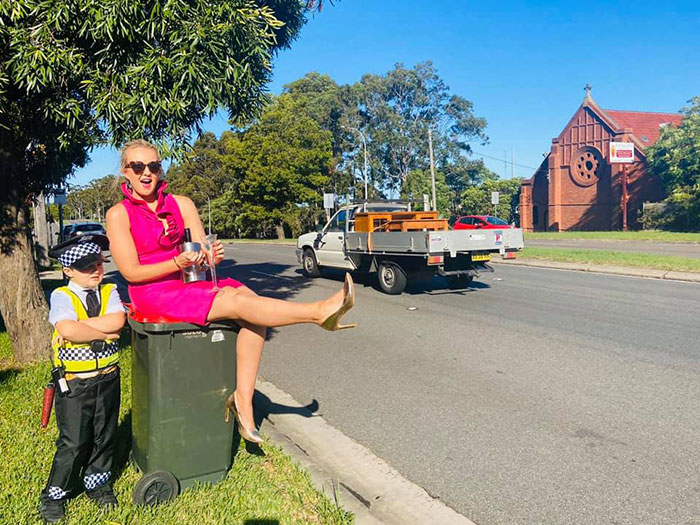 Australians-Dress-Up-Taking-Bins-Out