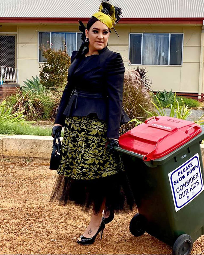 Australians-Dress-Up-Taking-Bins-Out