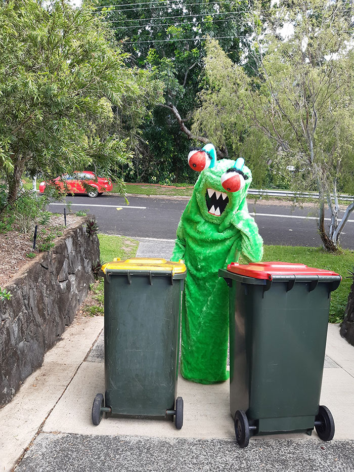 Australians-Dress-Up-Taking-Bins-Out