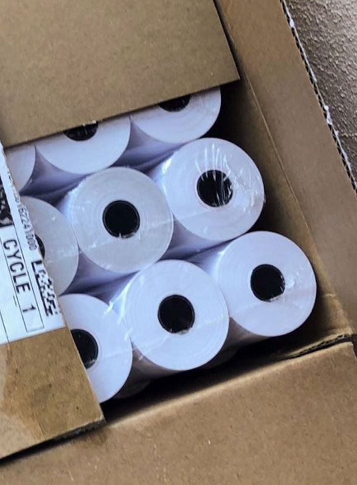 I Sent My Sister And Her Family A Case Of Toilet Paper Since They Ran Out. Look What Arrived. Receipt Paper