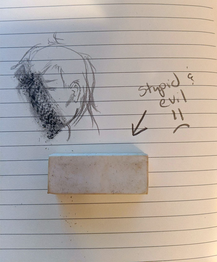 You Had One Job, Eraser