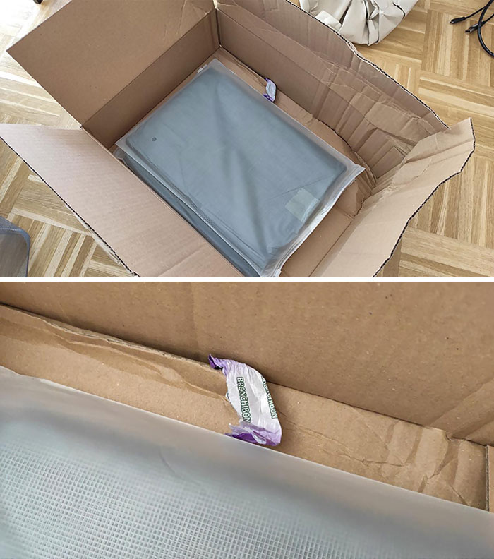The Amazon Package I Ordered Came With An Empty Used Cough Drop Paper Inside