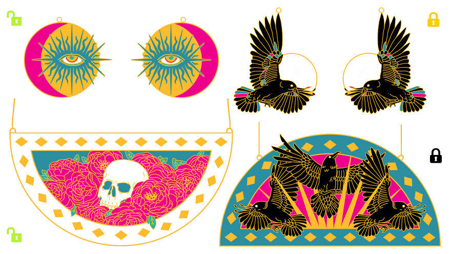 Portents - Illustrated Jewellery Kickstarter!