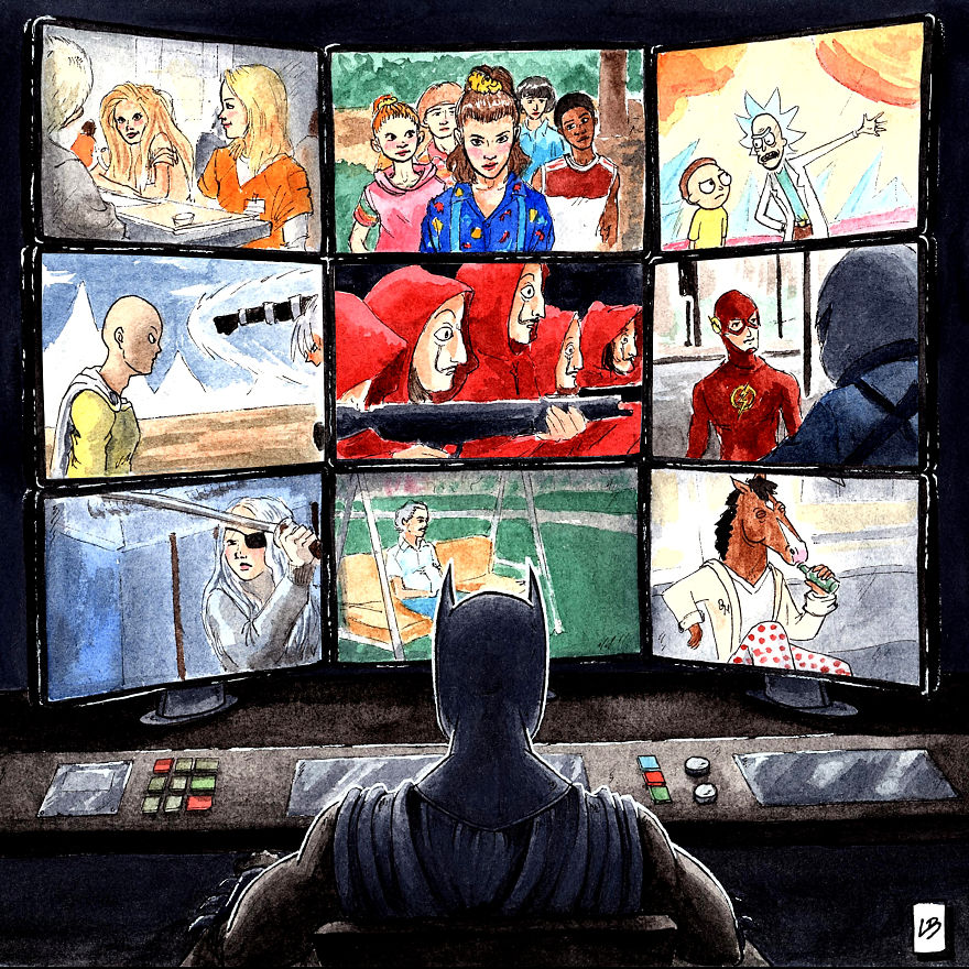 Watch Netflix Like Batman