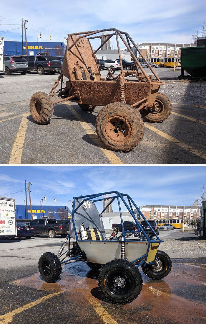 Blasting Away The Red Georgia Clay