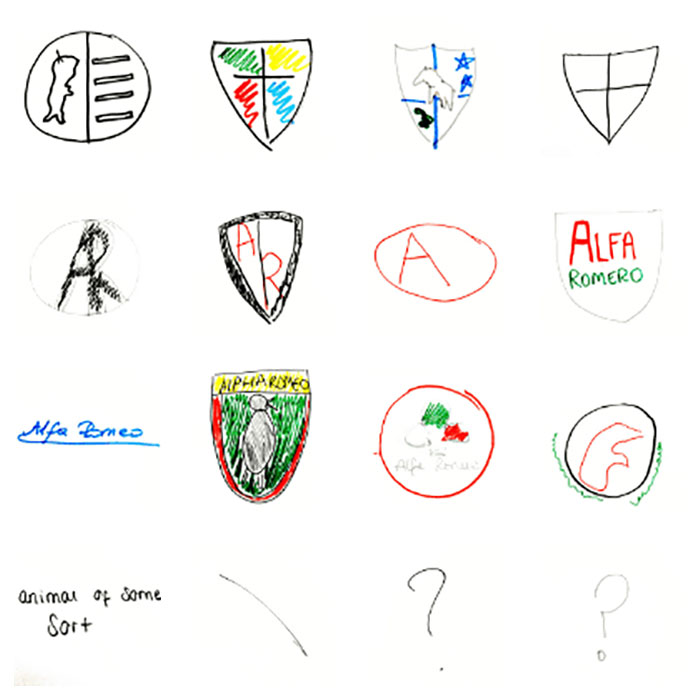 Company Asks 100 People To Draw 10 Car Logos From Memory, And The Results Are Hilarious Company Asks 100 People To Draw 10 Car Logos From Memory, And The Results Are Hilarious