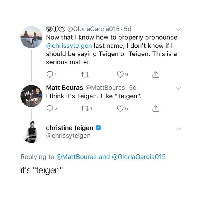 Christine Teigen Tweets