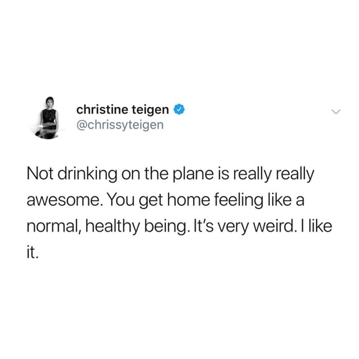 Christine Teigen Tweets