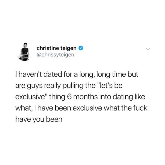 Christine Teigen Tweets