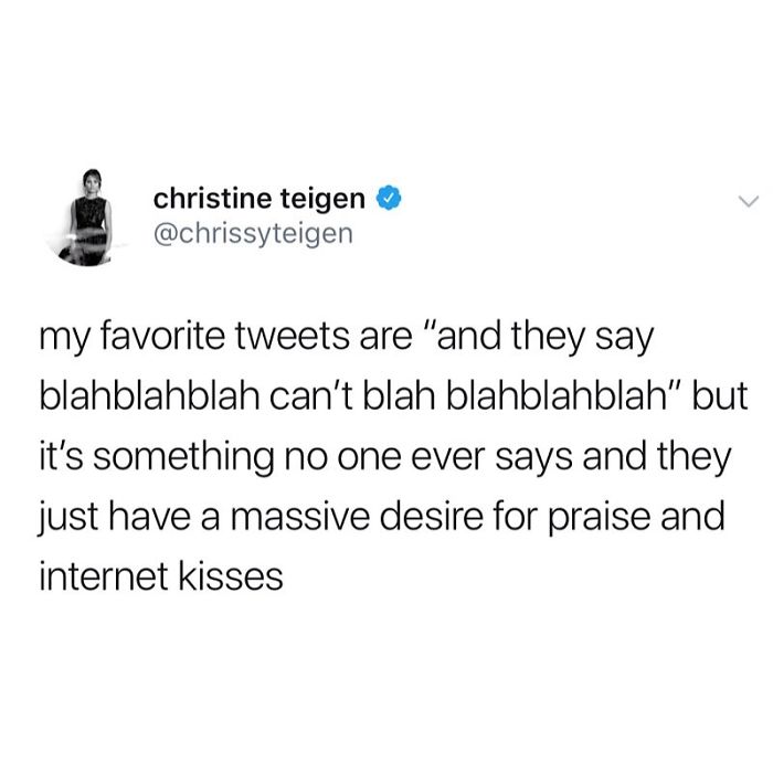 Christine Teigen Tweets