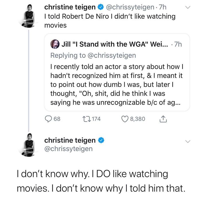 Christine Teigen Tweets