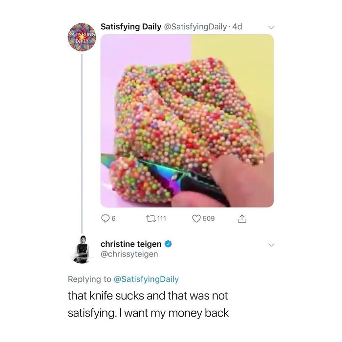 Christine Teigen Tweets