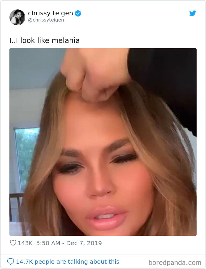 Christine Teigen Tweets