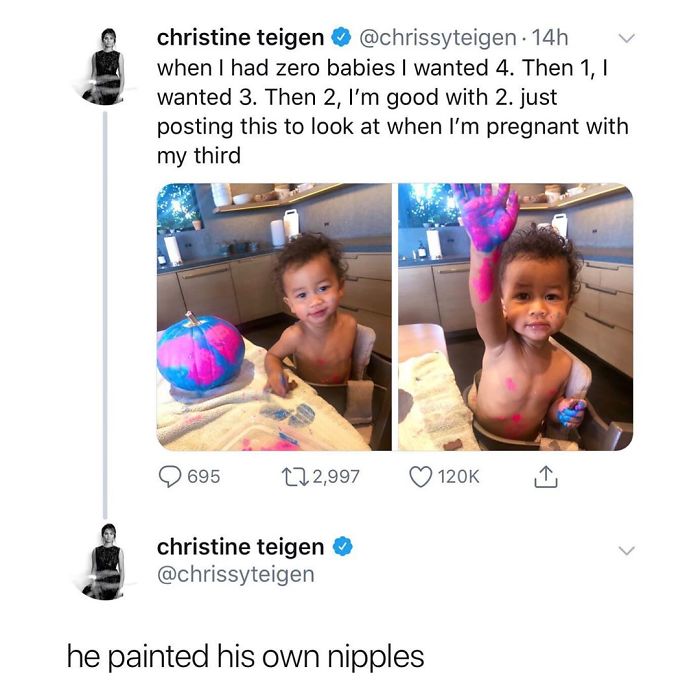 Christine Teigen Tweets