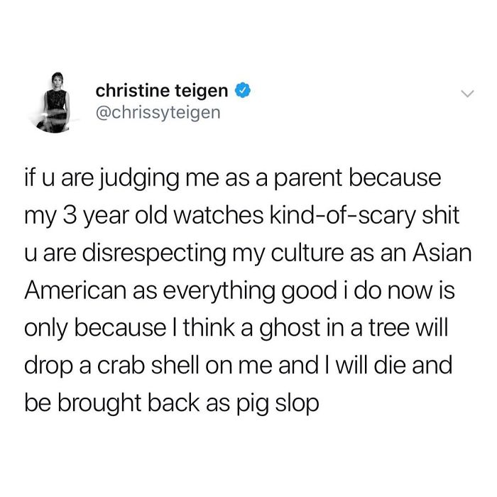 Christine Teigen Tweets
