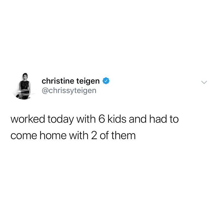 Christine Teigen Tweets
