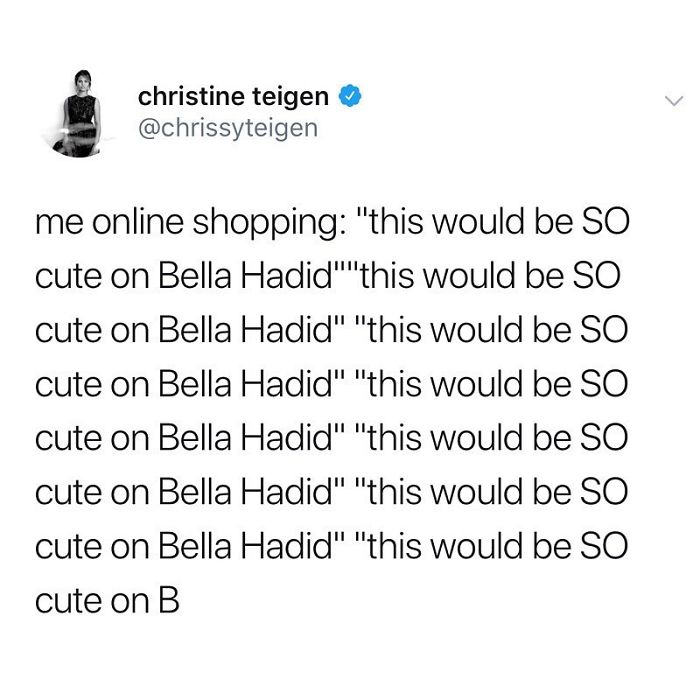 Christine Teigen Tweets