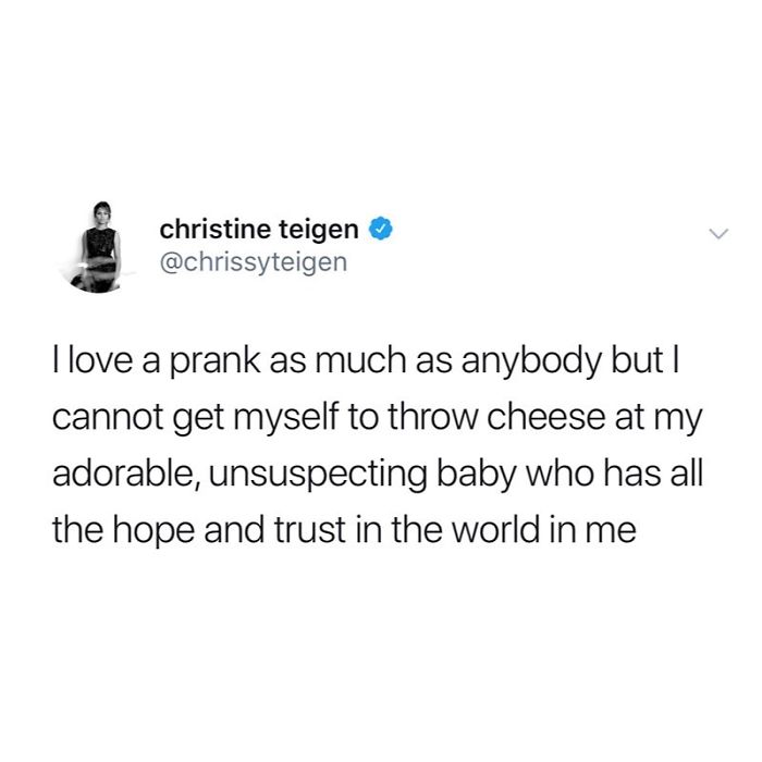 Christine Teigen Tweets