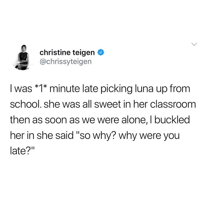 Christine Teigen Tweets