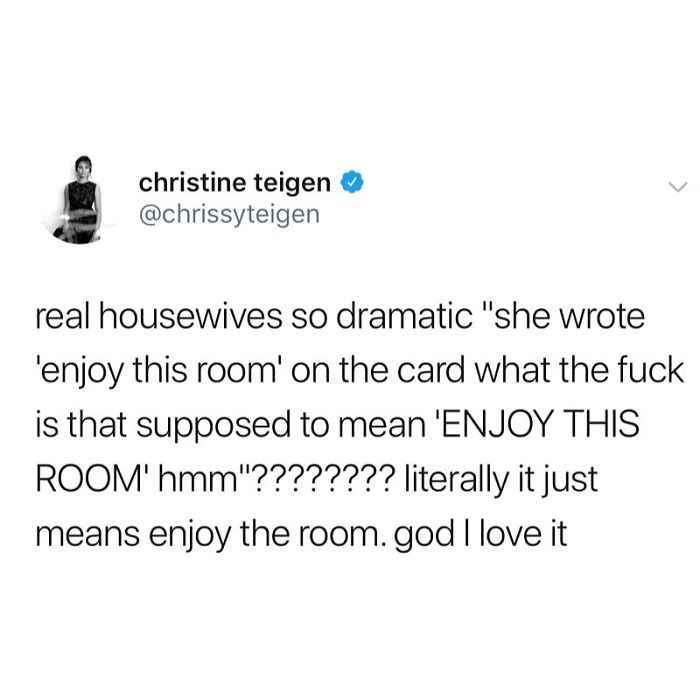 Christine Teigen Tweets