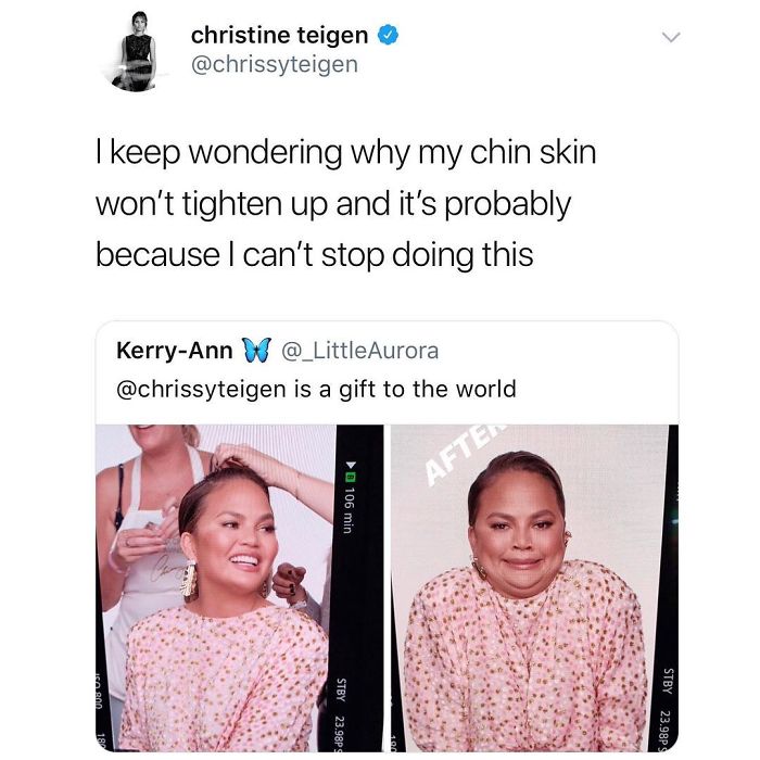 Christine Teigen Tweets