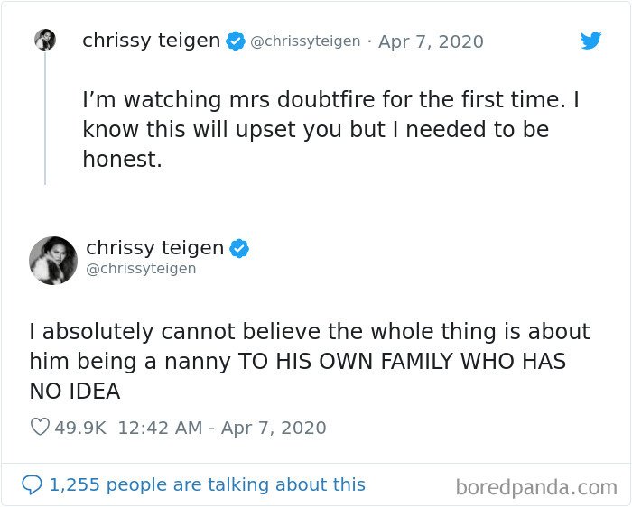 Christine Teigen Tweets