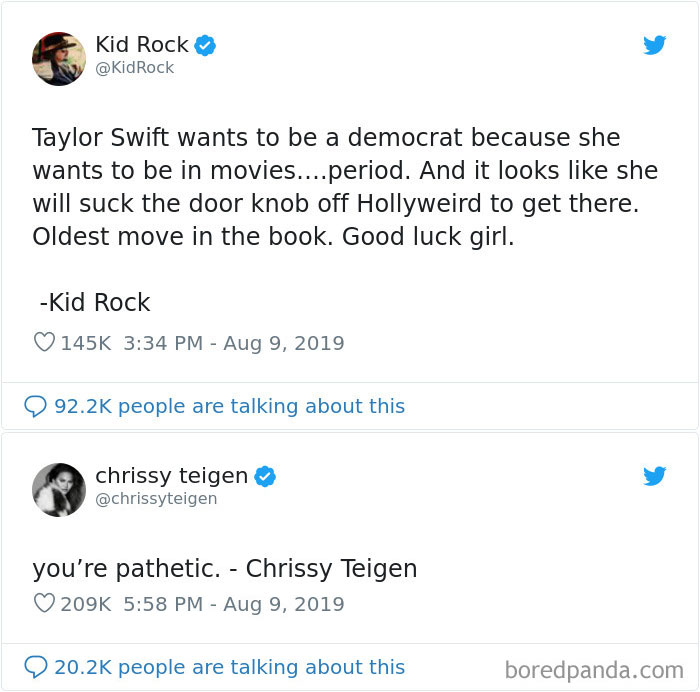 Christine Teigen Tweets
