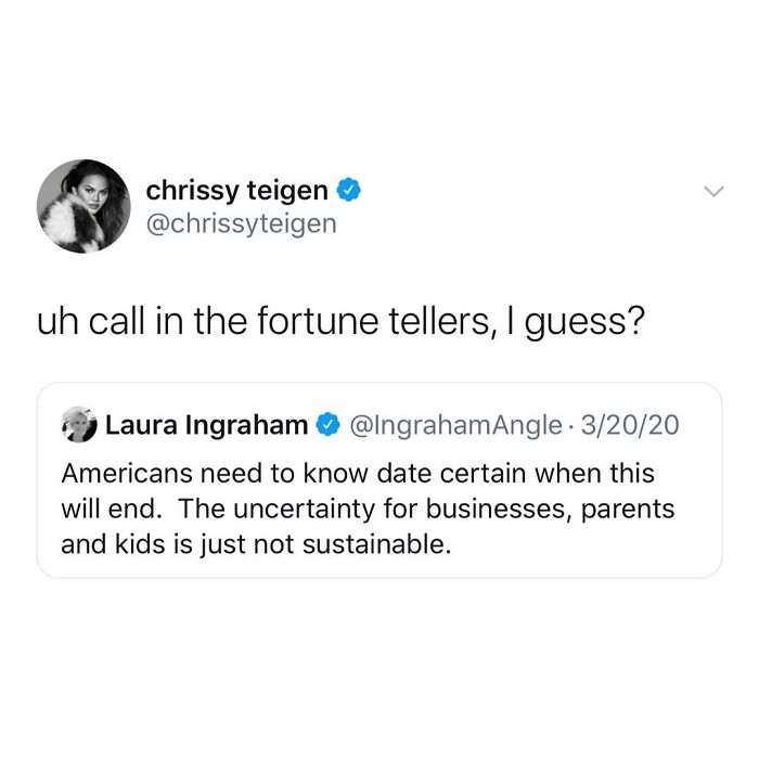 Christine Teigen Tweets