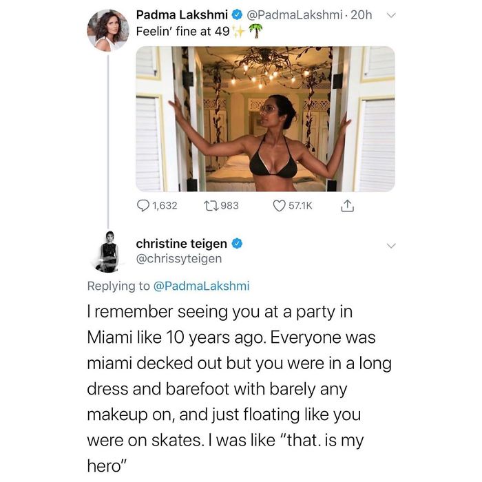 Christine Teigen Tweets