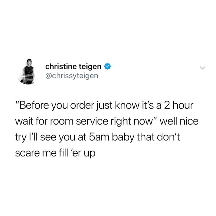 Christine Teigen Tweets