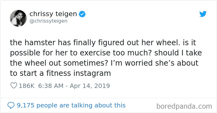 Christine Teigen Tweets