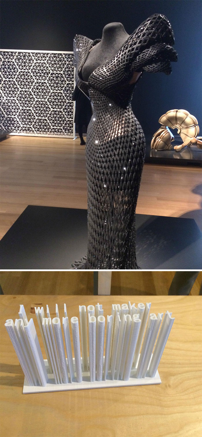 Went To A 3D Printing Exhibit