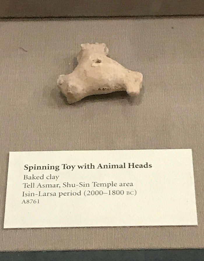 My Daughter Found The World's Oldest Fidget Spinner In A Museum In Chicago